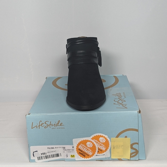 NEW Life Stride Womens Paloma Ankle Boot sz 9 black - Picture 4 of 4